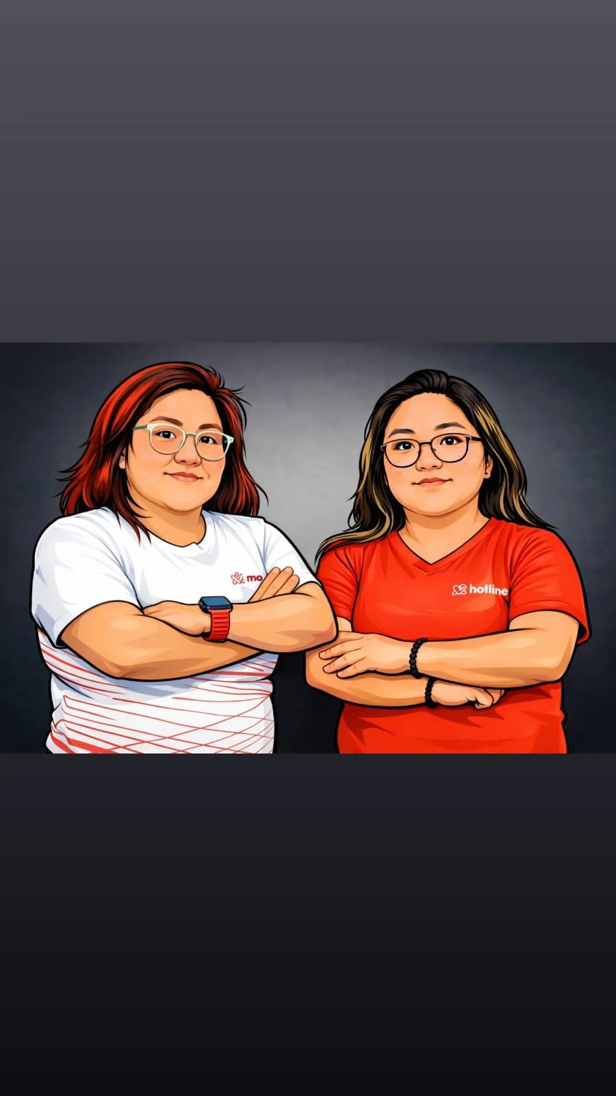 Fundadoras Motivaflix - Ilustração